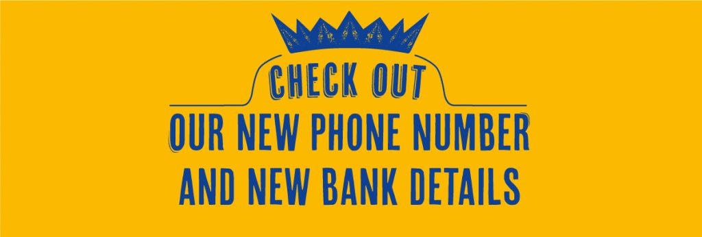 Neue Telefon-Nr und neue Bankverbindung